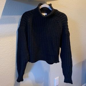 H&M Ribbed Turtleneck Sweater